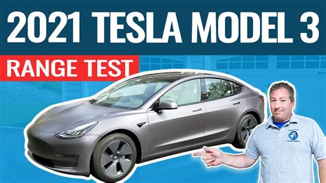 2021 Tesla Model 3 70 Mph Highway Range Test YouTube