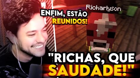 Forever E Richas Finalmente Se Reencontraram Qsmp Youtube