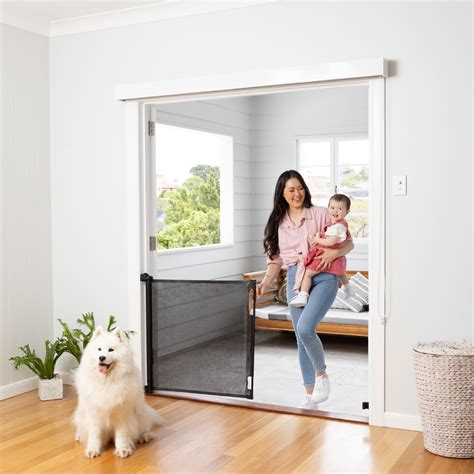 Perma Child Safety Indooroutdoor Retractable Baby Gate 33 Tall