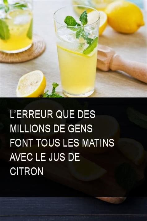 Lerreur Que Des Millions De Gens Font Tous Les Matins Avec Le Jus De