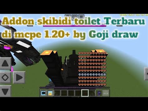 Addon Skibidi Toilet By Goji Draw V8 5 Minecraft Pe 1 20 YouTube