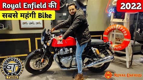 2022 Royal Enfield Continental Gt 650😍rocker Red Review On Road