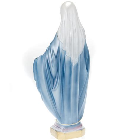 Our Lady Of Miracles Pearlized Plaster Statue Cm Online Sales On