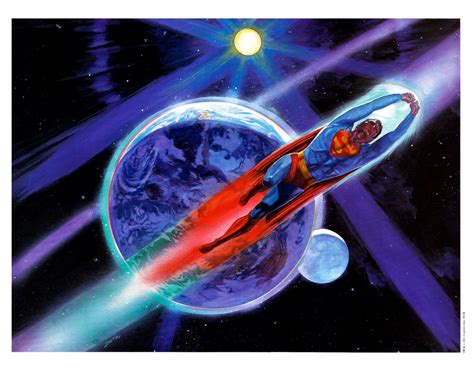 Spaceship Rocket Superman The Movie Portfolio By Jim Dietz Part