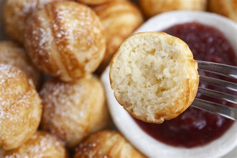 How To Make Aebleskiver With Trader Joes Pancake Mix Round Danish