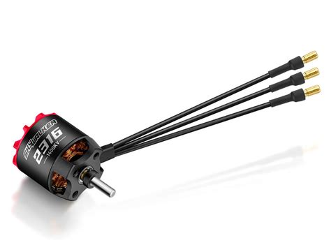 Hobbywing Skywalker 2316SL 1400KV BLK G1 Outrunner Motor Toemen