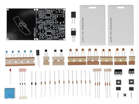 Whadda Wsha Velleman Mk Rfid Proximity Card Reader Mini Kit