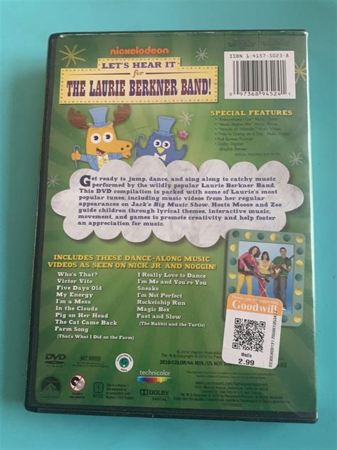 Lets Hear It For The Laurie Berkner Band Vg Condition Ebay