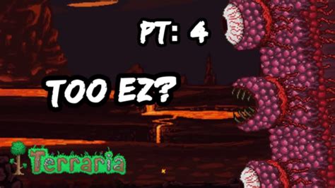 MASTER MODE TERRARIA WALL OF FLESH BOSS FIGHT Pt 4 Terraria