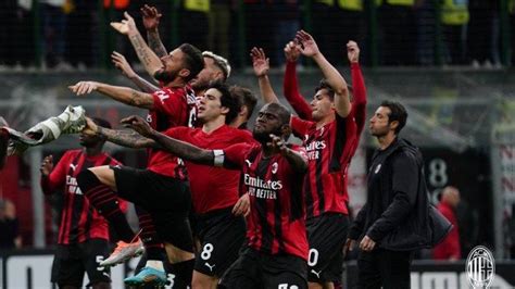 Skenario Ac Milan Juara Liga Italia 2021 2022 Butuh 1 Poin Saja