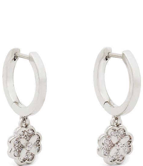 kate spade new york Heritage Bloom Huggie Drop Earrings | Dillard's