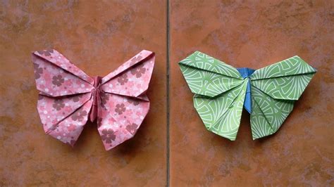 Origami Butterfly Tutorial A4 Paper