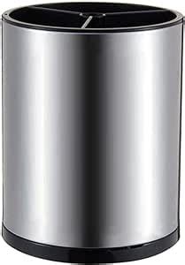 Amazon WSKC Stainless Steel Rotating Utensil Holder 6 2L X 6 2W X 8H