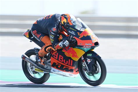 Moto3 Qatar GP 2 FP1 Masia Precedes Foggia