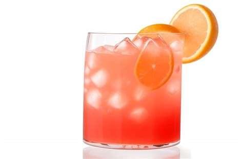 Premium Ai Image Classic Paloma Cocktail Isolated On Transparent Or