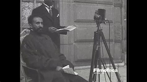 Emperor Haile Selassie At The League Of Nations 1936 Youtube