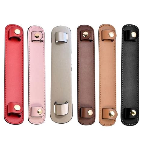 leather shoulder strap pad pu anti skid wide strap shoulder pads