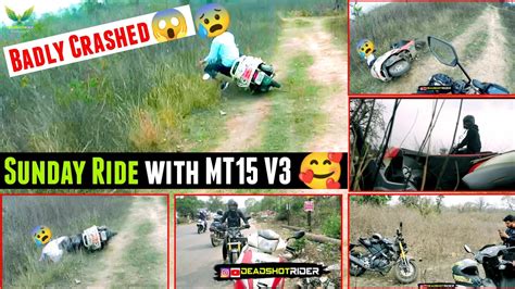 Vlog Live Crash On Off Road With Mt Sunday Ride With Mt V