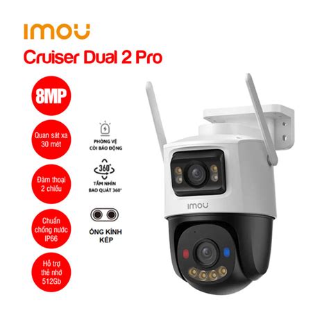 Camera Wifi Imou Ranger Dual Mp Ipc S Xp M Wed Gi R