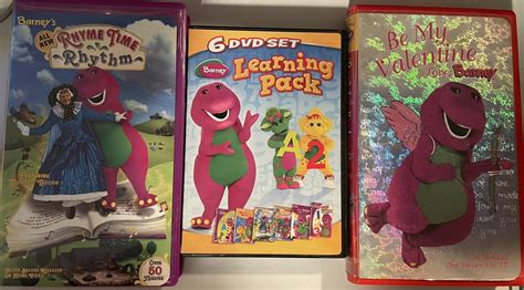 BARNEY DVD LOT Learning Kids Toddler 1990's | Grelly USA