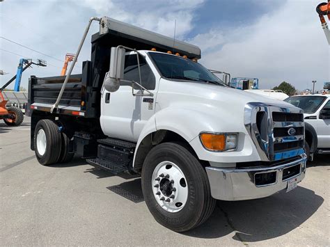 Dump Truck 2015 Ford F750 325 HP 6.7L Cummins Diesel! 6 Speed * CA CARB COMPLIANT* Bobtail For ...