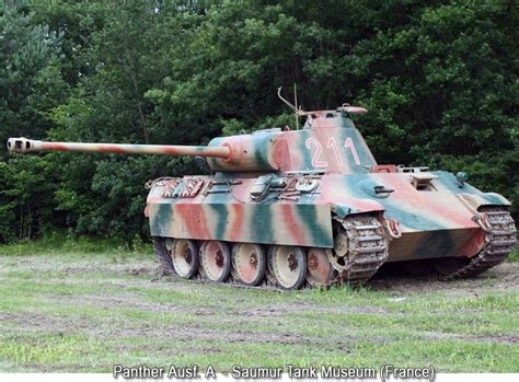 Pzkpfw V Panther Ausf A Saumur Tank Museum