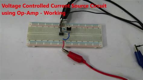 Voltage Controlled Current Source Circuit