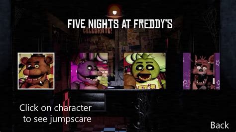 Jumpscares Fnaf 1 2 3 4 5 Jumpscare Simulator Youtube