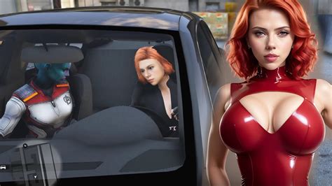 Black Widow S Hot Sex With Nebula In GTA Mods Must Watch YouTube