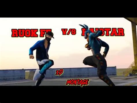 RUOK VS RAISTAR PART 1 3D ANIMATION MONTAGE FREE FIRE EDITED By