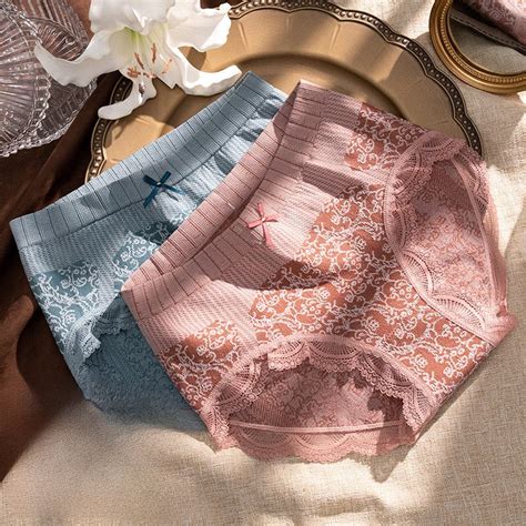 Quần Lót Nữ Cạp Cao Liền Bụng Viền Ren Nơ Họa Tiết Siêu Hot 168 Shopee Việt Nam
