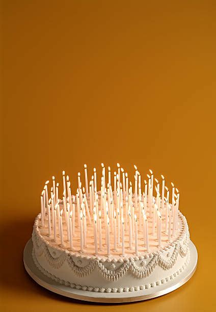 Birthday Cake With Lots Of Candles Stock Photos Pictures And Royalty