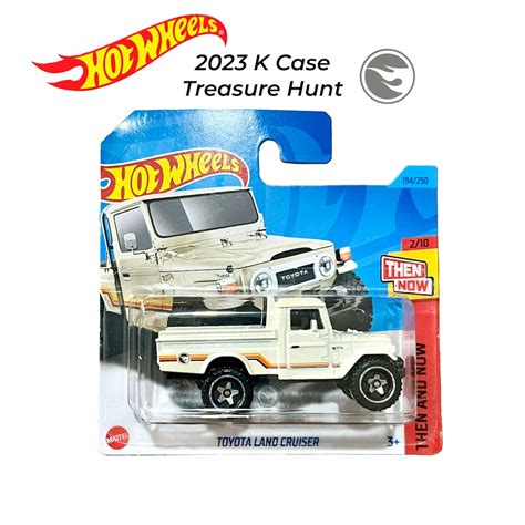 Hot Wheels Treasure Hunt Toyota Land Cruiser Then And Now 2 10 Toyota Hotwheels Hotwheels K
