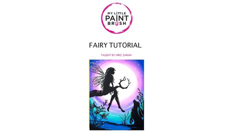 How To Paint Easy Fairy Painting On Canvas Step By Step Tutorial For