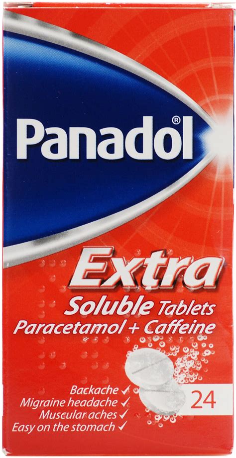 Panadol Extra Soluble 24 Tablets Chemist 4 U