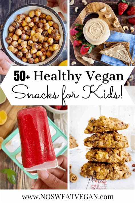 Healthy Vegan Snacks for Kids – No Sweat Vegan