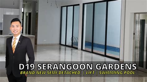 SOLD Serangoon Gardens Brand New Semi Detached Landed Property