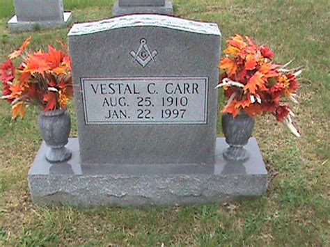 Vestal Carr Find A Grave Memorial