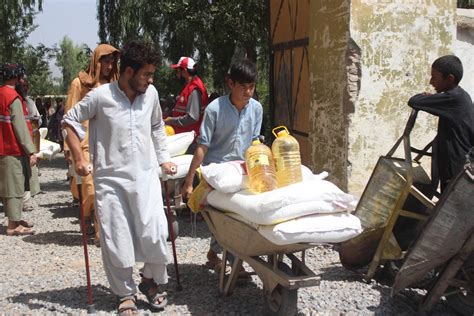 Asia Album Afghan Families Receive Food Aid In Nangarhar Province Xinhua