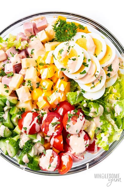 Easy Chef Salad Recipe Wholesome Yum