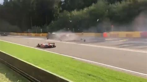 Video L Incidente Mortale Di Antoine Hubert A Spa In Formula 2