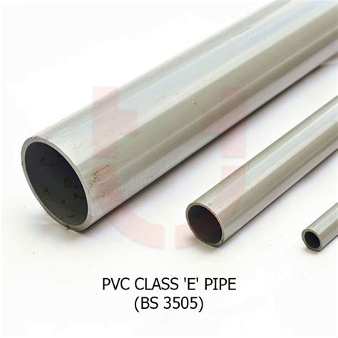 Pvc Class E Pipe Ms Bs Syarikat Logam Unitrade