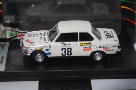 BMW 2002 Monte Carlo Rally 1971 N Koob 1 43rd Scale RR Fr 33 TROFEU