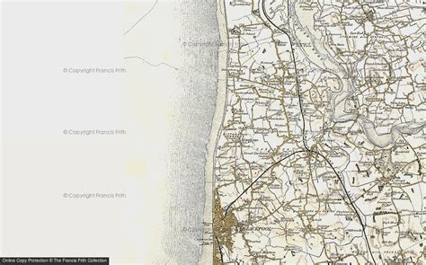 historic ordnance survey map  bispham