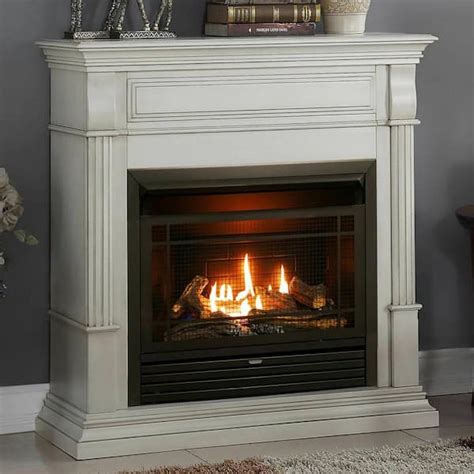 Free Standing Ventless Gas Fireplace