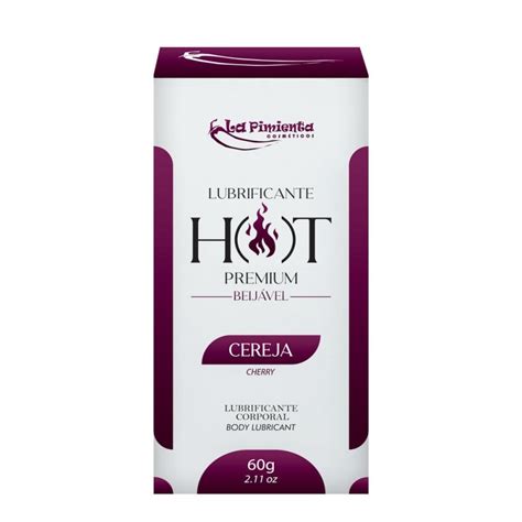 La Pimienta Lubrificante Hot Premium Cereja