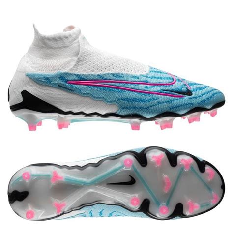 Nike Phantom GX Elite DF FG Blast Blauw Roze Wit Blauw