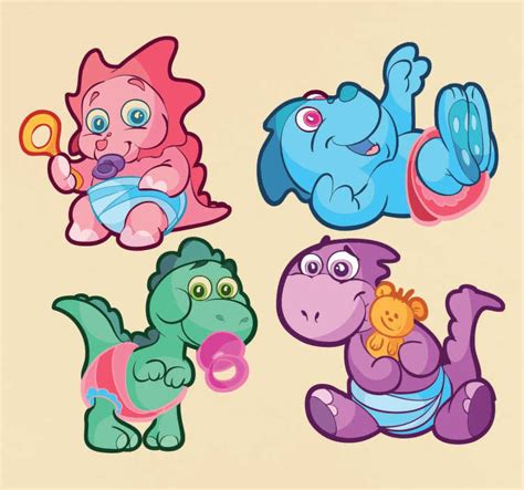 Kids Dinosaur Sticker Pack - TenStickers