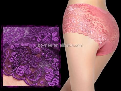 Sexy Women Lace Lingerie Transparent Pink Blue Silver Lace Panty Buy Lace Lingerie Transparent