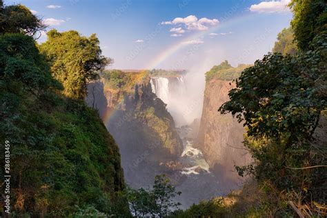 Victoria Falls in Africa Stock Photo | Adobe Stock